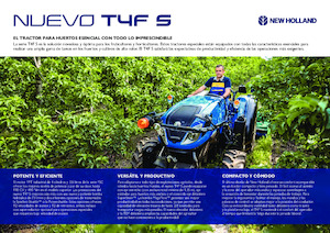 Tractores - tracción 4 ruedas New Holland T4.90F S