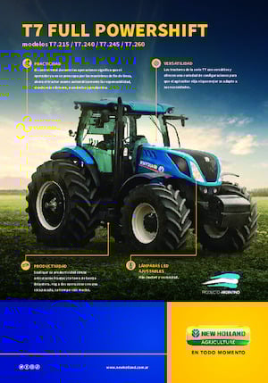 Tractores - tracción 4 ruedas New Holland T7.215