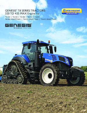 Tractores - tracción 4 ruedas New Holland T8.350 AC 