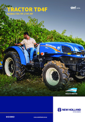 Tractores - tracción 4 ruedas New Holland TD4.75F