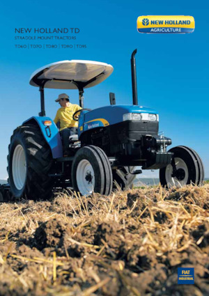 Tractores - tracción 4 ruedas New Holland TD70