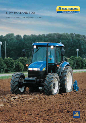 Tractores - tracción 4 ruedas New Holland TD90D Plus