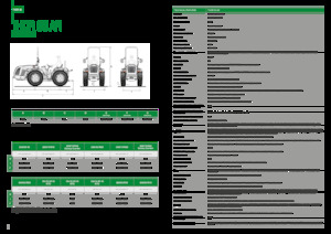 Tractores - tracción 4 ruedas Ferrari Thor 85 AR