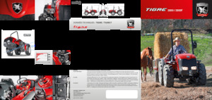 Tractores de uso municipal Carraro Tigre 3800 F