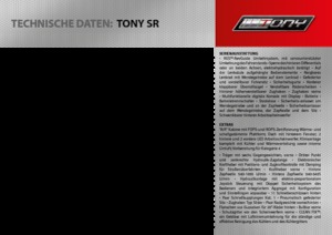 Tractores - tracción 4 ruedas Carraro Tony 9800 SR