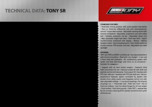 Tractores - tracción 4 ruedas Carraro Tony 9800 SR