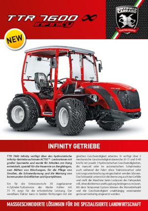 Tractores - tracción 4 ruedas Carraro TTR 7600 Infinity