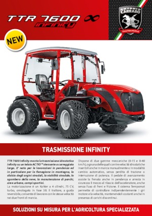 Tractores - tracción 4 ruedas Carraro TTR 7600 Infinity