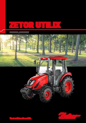 Tractores - tracción 4 ruedas Zetor Utilix HT 55