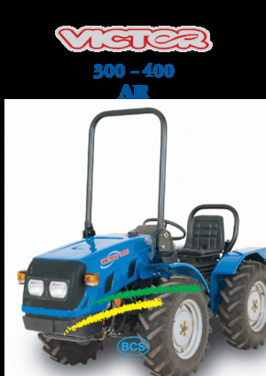 Tractores - tracción 4 ruedas BCS Victor 400 AR