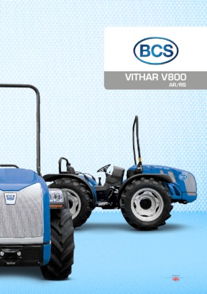 Tractores - tracción 4 ruedas BCS Vithar V800 AR