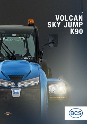 Tractores - tracción 4 ruedas BCS Volcan K90 Ai-Tractor 