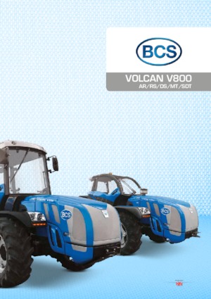 Tractores - tracción 4 ruedas BCS Volcan V800 MT