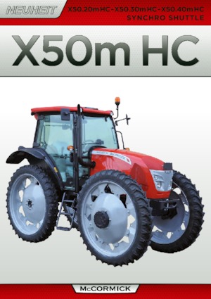 Tractores - tracción 4 ruedas McCormick X50.40m-HC