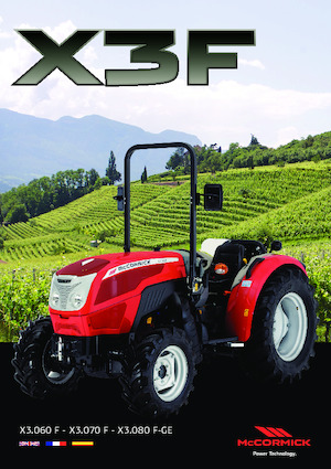 Tractores - tracción 4 ruedas McCormick X3.070GE