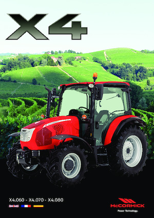 Tractores - tracción 4 ruedas McCormick X4.080