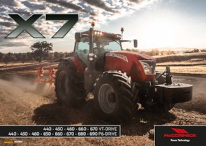 Tractores - tracción 4 ruedas McCormick X7.450 VT-Drive