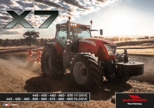 Tractores - tracción 4 ruedas McCormick X7.450 VT-Drive