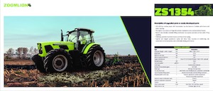 Tractores - tracción 4 ruedas Zoomlion ZS1354