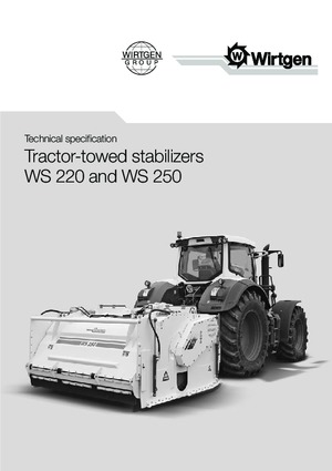 Recicladoras de asfalto/- Recicladoras en frío Wirtgen WS 2500