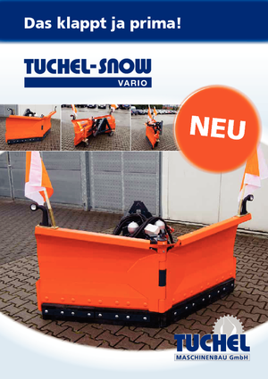 Quitanieves reguables Tuchel Vario 150