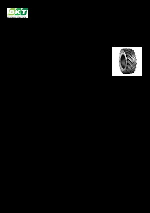 Neumáticos para agricultura BKT AGRIMAX V - FLECTO VF 710/60 R 38 NRO