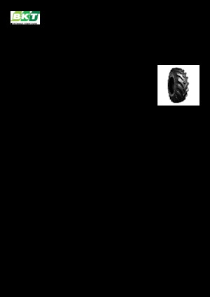 Neumáticos para agricultura BKT TRAC FARM PLUS 12.4 - 28