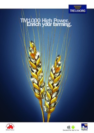 Neumáticos para agricultura Trelleborg TM1000 High Power IF710/60R38 172 D