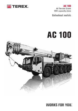Grúas todo terreno Terex-Demag AC 100 (10x8x8)
