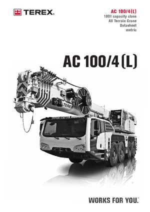 Grúas todo terreno Terex-Demag AC 100/4 (8x6x8)