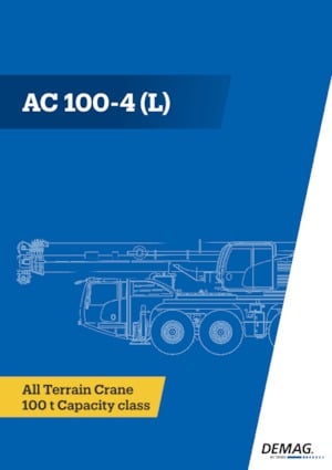 Grúas todo terreno Demag AC 100-4L