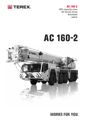 Grúas todo terreno Terex-Demag AC 160-2 (10x8x8)