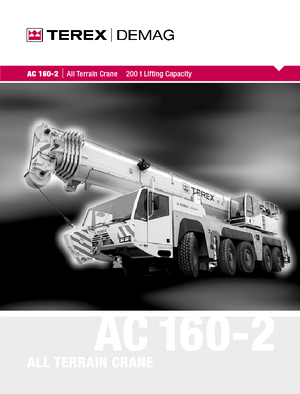 Grúas todo terreno Terex-Demag AC 160-2 (10x8x8)