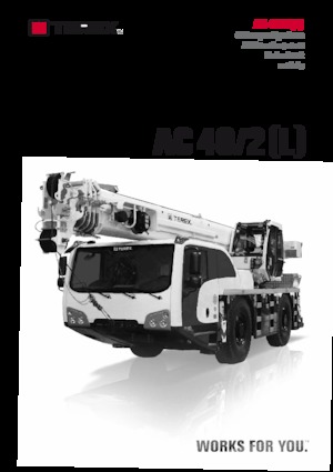 Grúas todo terreno Terex-Demag AC 40/2L