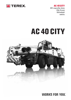 Grúas todo terreno Terex-Demag AC 40 City (6x4x6)