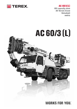 Grúas todo terreno Terex-Demag AC 60/3 (6x6x6)