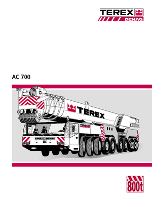 Grúas todo terreno Terex-Demag AC 700 (18x8x16)
