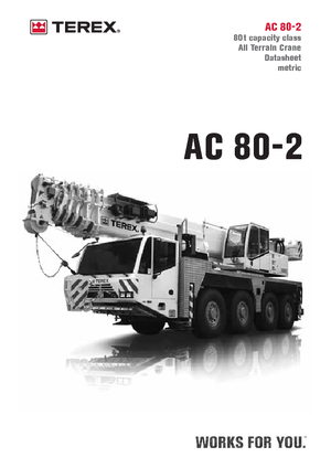 Grúas todo terreno Terex-Demag AC 80-2 (8x8x8)