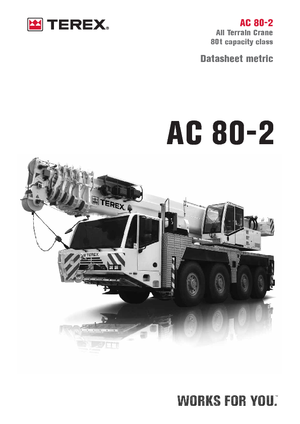 Grúas todo terreno Terex-Demag AC 80-2 (8x8x8)