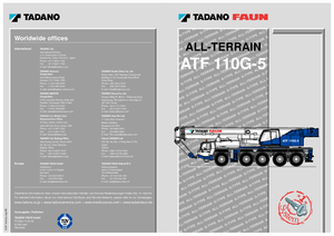 Grúas todo terreno Tadano ATF110G-5 