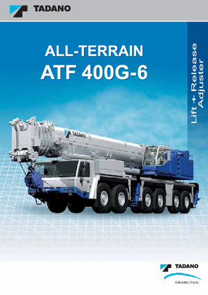 Grúas todo terreno Tadano ATF400G-6 