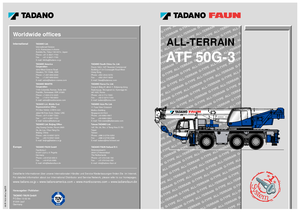 Grúas todo terreno Tadano ATF50G-3