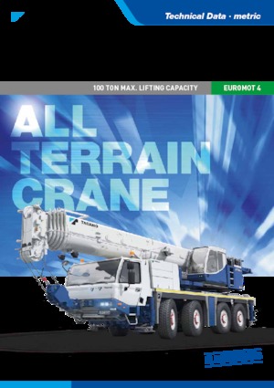 Grúas todo terreno Tadano ATF 100G-4