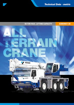 Grúas todo terreno Tadano ATF 50G-3