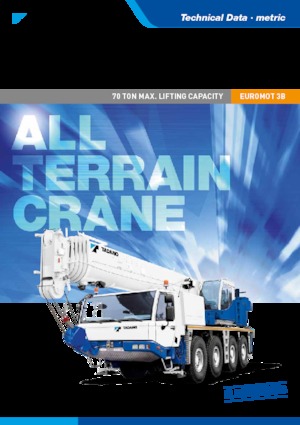 Grúas todo terreno Tadano ATF 70G-4