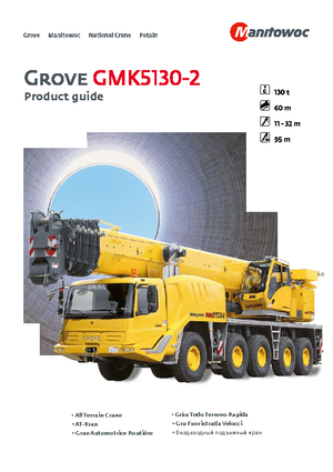 Grúas todo terreno Grove GMK5130-2 