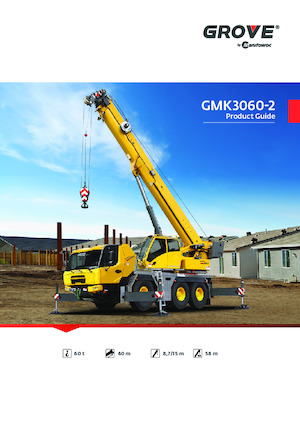 Grúas todo terreno Grove GMK3060-2