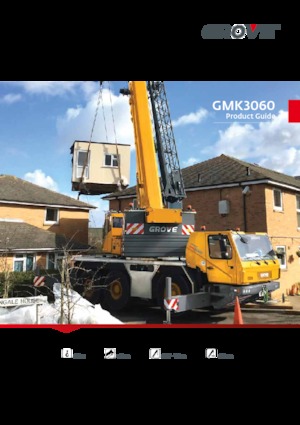 Grúas todo terreno Grove GMK3060
