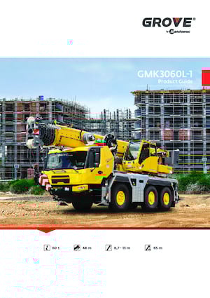 Grúas todo terreno Grove GMK3060L-1