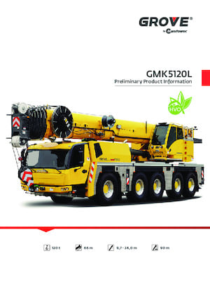 Grúas todo terreno Grove GMK5120L